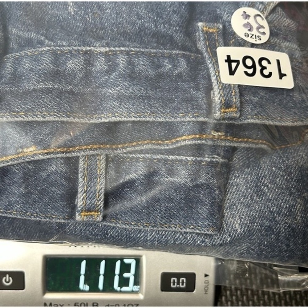 Vintage Big Ben Denim Jeans 36x34 Men Blue Wash Classic Style Relaxed Fit Casual - Picture 8 of 8